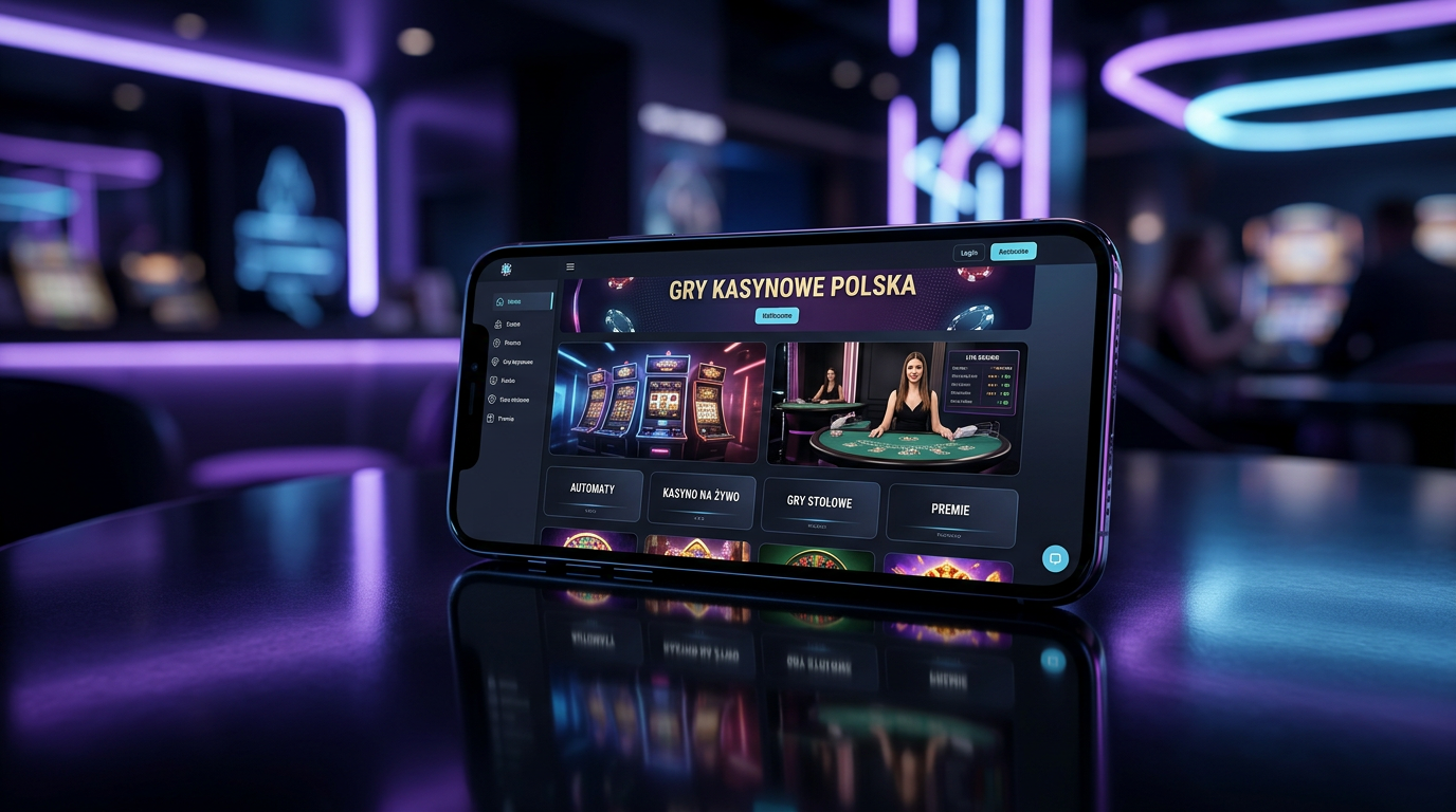 Gry kasynowe online na nowoczesnym smartfonie